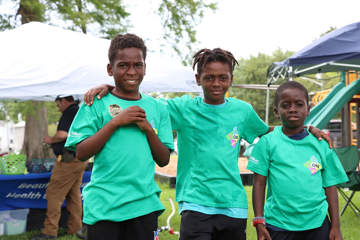 People participating in the June 22 Community in Action event